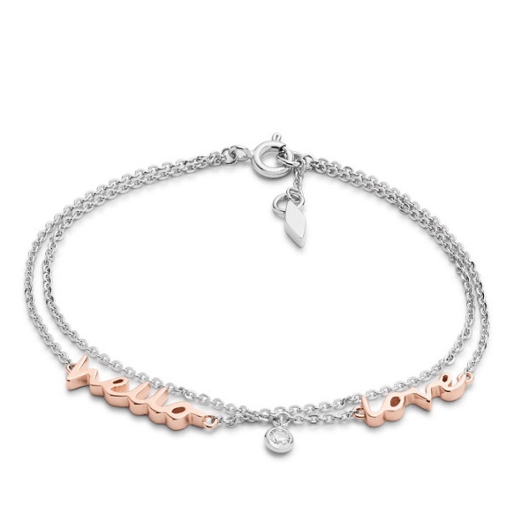 Fossil hello love bracelet 925